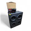 Image 1 : Custom Quad Polk Audio Subwoofer Box (36" x 29" x 19") and 2 New Polk 12" Subwoofer (DXi1240dvc)