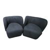Image 1 : Set of 2 Rove Concepts Upholstered Tub Accent Chairs (BX-948/BC), H30" x W27" x D23" Each