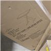 Image 5 : BNIB Adjustable Personal Folding Table 2-Pcs and AKTOP Pedestal Banner Stand