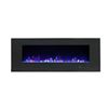 Image 2 : BNIB - Paramount  50"  Wall-Mount Electric Fireplace - EV: $619 CAD, with Multi-Colour Flames (EF-WM