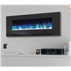 Image 1 : BNIB - Paramount  42"  Wall-Mount Electric Fireplace - EV: $565 CAD, with Multi-Colour Flames (EF-WM