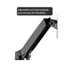 Image 2 : 2-Pcs New Amazon Basics Single Display Monitor Arm Black - RV: $120 CAD (B00MIBN16O)