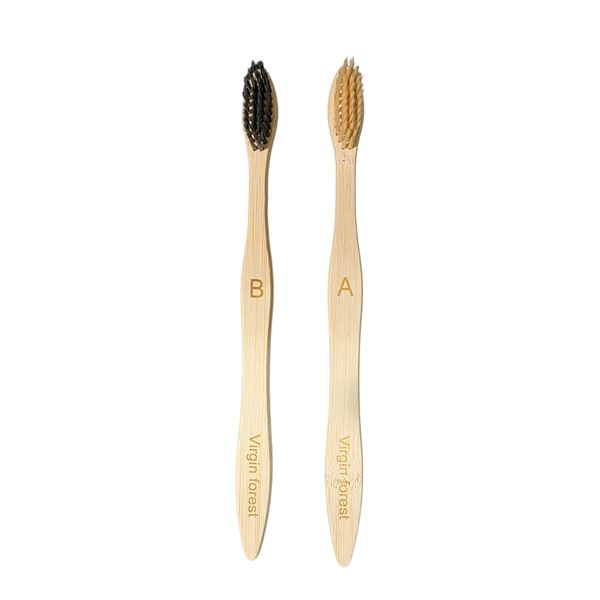10-Pack Bamboo Toothbrushes Soft Bristles - R: $100 CAD, BPA Free (10-Piece per pack)
