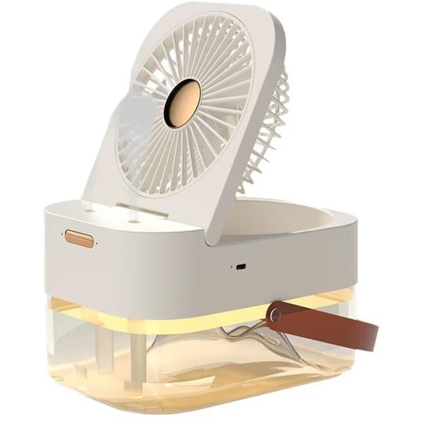 4-Pcs New Portable Humidifier Fan Q7 - RV: $100 CAD - with box