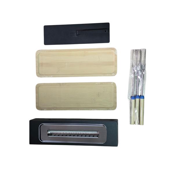 4-Pcs Table Top Fire Pit Kit (X004DIXGZH)