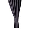 Image 3 : New - 2 Amazon Basics Blackout Curtains Black (2-Pcs pack), RV: $96 CAD, 117 x 137 cm Each