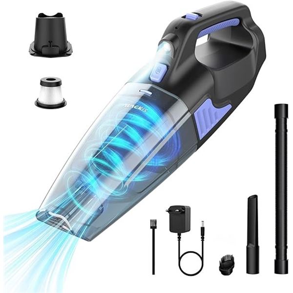 Group of 2 - New ALACRIS Handheld Vacuum Cleaner Cordless - RV: $100 CAD