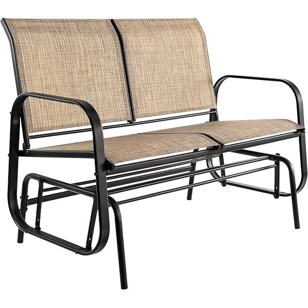 BNIB - Group of 3 - Amazon Basics 2-Person Patio Sling Glider Chair - RV: $139.99 Each