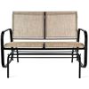 Image 3 : BNIB - Group of 3 - Amazon Basics 2-Person Patio Sling Glider Chair - RV: $139.99 Each