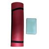 Image 1 : 2-Pcs New Amazon Basics Thick Exercise Yoga Mat Red and 2-Pcs Foam Yoga Block