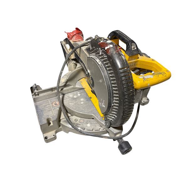 DeWalt Compound Miter Saw (Damaged Guard) with Base