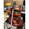 Image 2 : Electric Floor Edger & Wheelbarrow with Hose Reel Attachment