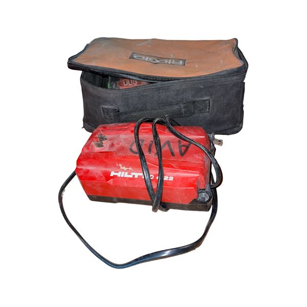 Hilti Battery Charger w/ Bag & Accessories