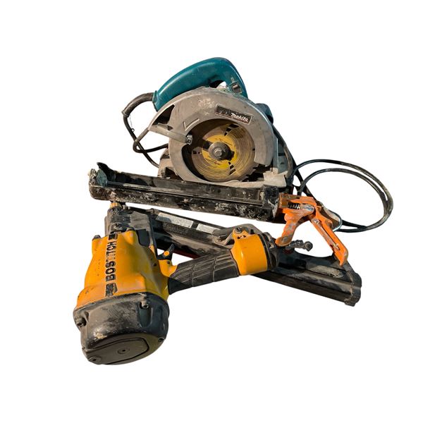 Bostitch Nail Gun, Makita Circular Saw & Caulking Gun