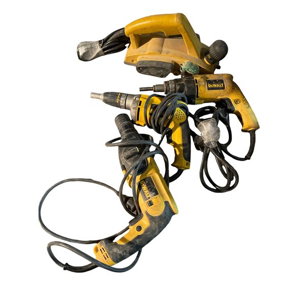 DeWalt Power Tools (Planer, Drill & Rotary Hammer)