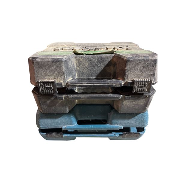 Bosch & Makita Tool Cases Lot