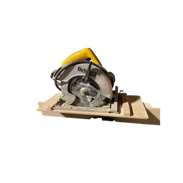 DeWalt Circular Saw w/ Guide Base