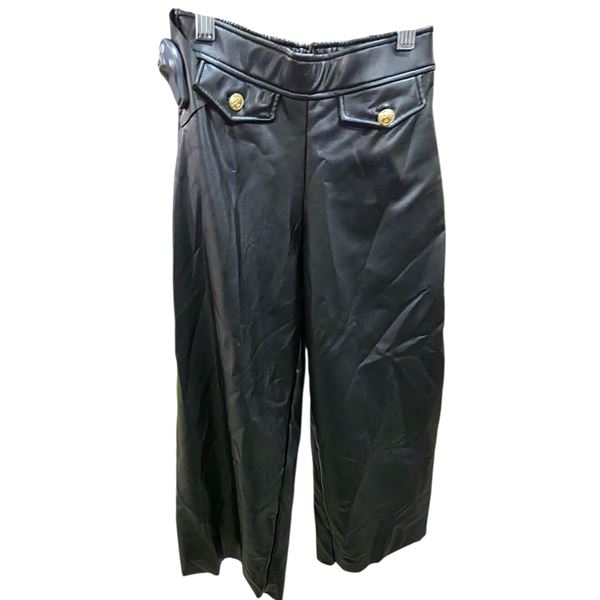 Group fo 5 Zara Girls Faux Leather Pants, Various Sizes, with Tags