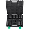 Image 1 : Denali 1/2" Drive SAE Deep Impact Socket Set with Carrying Case (17-Piece)