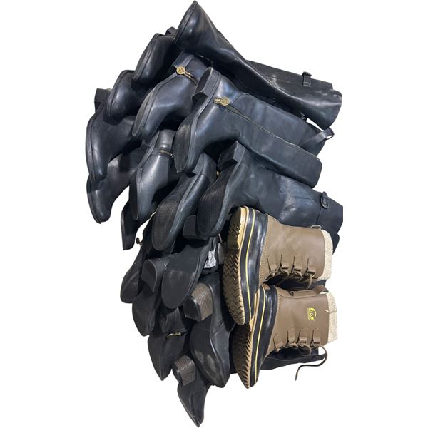 Box of Assorted Women's Boots (Winter & Fashion Styles)