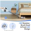 Image 3 : New - Amazon Basics Cordless Vacuum 0.7L White - RV: $129.99 CAD (B0C2YNLL16)