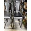 Image 3 : Group of 6 Gunmetal Bar Stool