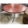 Image 2 : Round Cafe Tables, Approx. H28" x Dia. 35" Each