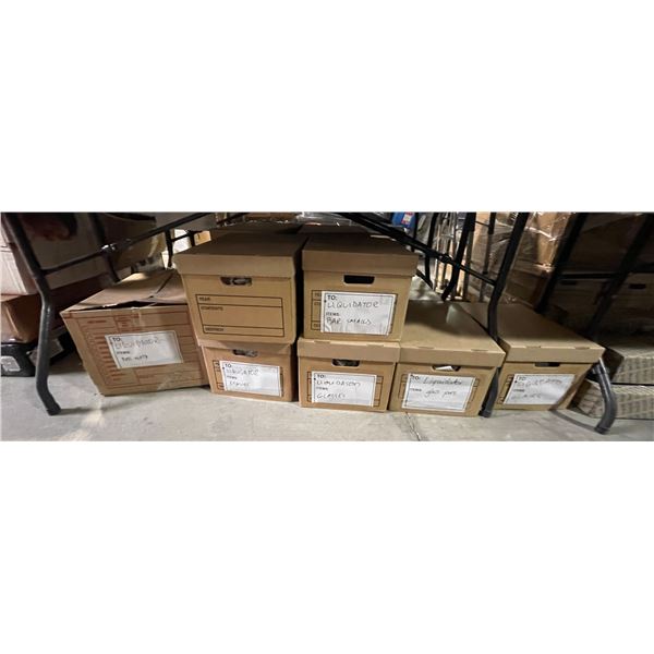 10+ Boxes of Barware Set Dec Items