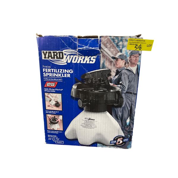 Yardworks Premium Fertilizing Sprinkler