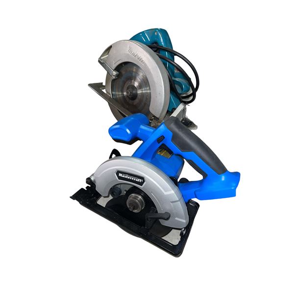 Makita 165mm Corded Saws and Mastercraft Cordless Saws