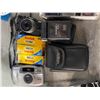 Image 2 : 2 Pentax Cameras, Digital Camcorder, Group of Memory Cards & Kodak 110 Film