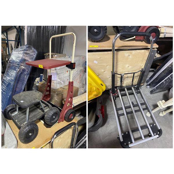 3 Multi-Purpose Carts and Dolly - As Is