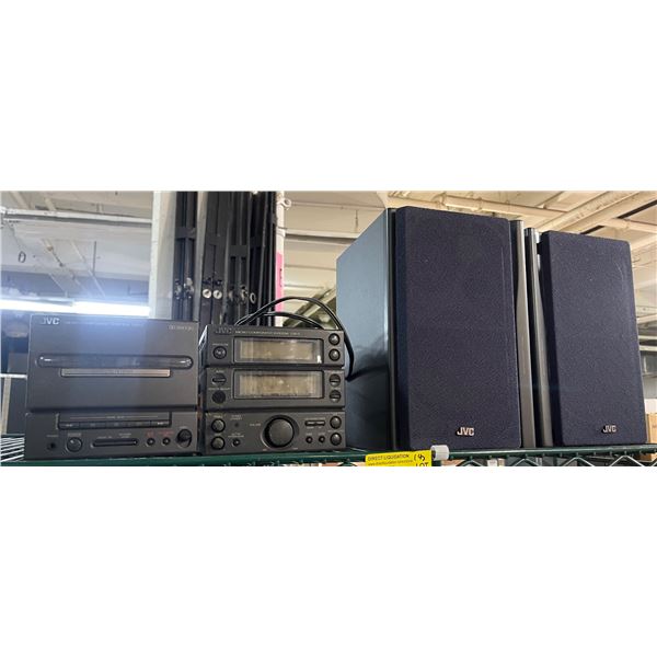 JVC UX-1Component Stereo System w/ UX-B1001 Speakers
