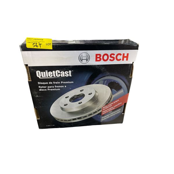 New - BOSCH QuietCast Premium Disc Brake Rotor - RV: $129 CAD