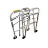 Image 1 : 2-Pcs Guardian Walker for Adult with 5" Wheels