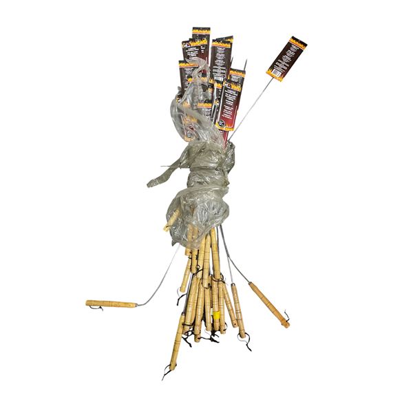 15+ Pcs Camping Roasting Fork, 42" Each