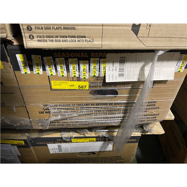 Large Box of Fall Harvest Table Centerpiece - Random Theme: Thanksgiving, Halloween, Autumn Party