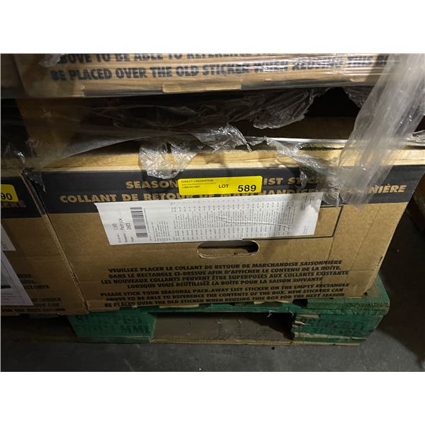 Large Box of Fall Harvest Table Centerpiece - Random Theme: Thanksgiving, Halloween, Autumn Party