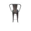 Image 3 : Group of 8 Gunmetal Bar Stools