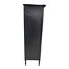 Image 3 : Black 4-Drawer Wooden Dresser, H50" x W21" x D14"