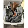 Image 4 : Full Box of Assorted Women's Boots (Mostly Elizabeth Anne, Mixed Sizes)