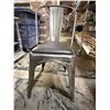 Image 4 : Group of 6 Gunmetal Dining Chairs