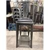 Image 3 : Group of 8 Gunmetal Bar Stools