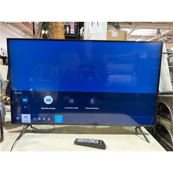 Samsung 43" QLED TV with Remote Control (Model: QN43Q60TAF) - Tested With Cable