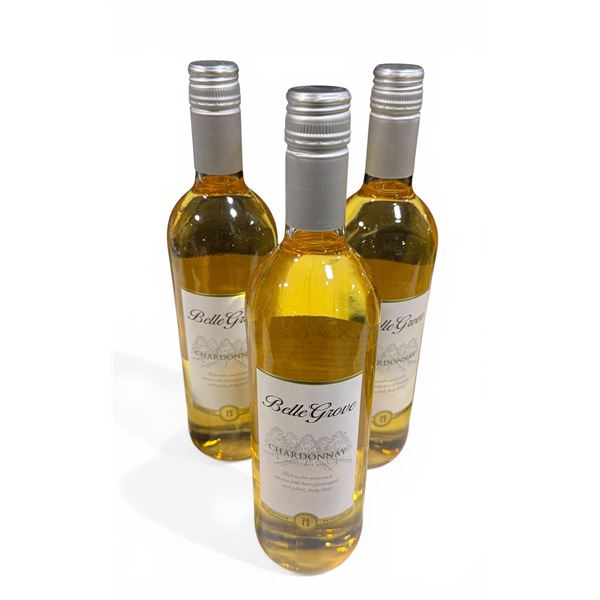 3 Bottles - 2012 Belle Grove Chardonnay