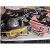 Image 4 : Group of Assorted Tool Bags and Tools - Includes DeWALT, Milwaukee, Makita etc