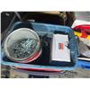 Image 4 : Group of Assorted Bins of Tools - Includes Nails, Screws, Duct Tape etc