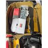 Image 5 : Group of Assorted Tools - Includes Pliers, DeWalt power Studs, Nails, Bolts etc