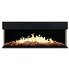 Image 1 : Paramount Active Flame FirePlace - Approx 55" x 22" x 12"