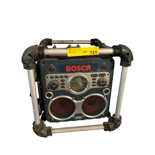 BOSCH 2 in 1 Battery Bay + Radio - Model no: PB10C-CD